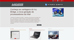 Desktop Screenshot of logicosinformatica.com.br
